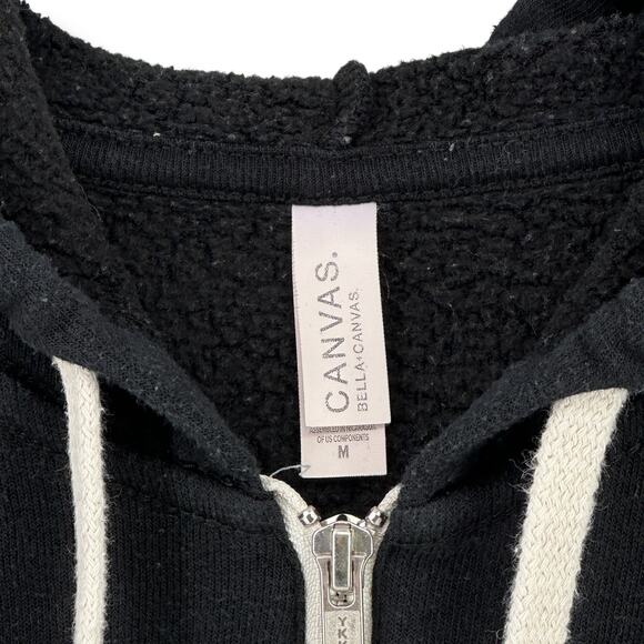 Twitch Partner Full Zip Front Back Print Hoodie Jacket Mens Size Medium Black - Picture 4 of 8